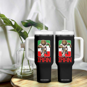 Persian Lions Soccer Fan Tumbler With Handle Proud Iranian Heritage Gift TS12 Print Your Wear