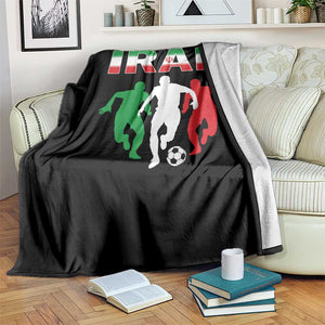 Supporting Iran Soccer Fan Throw Blanket Proud Persian Heritage Gift TS12 Print Your Wear