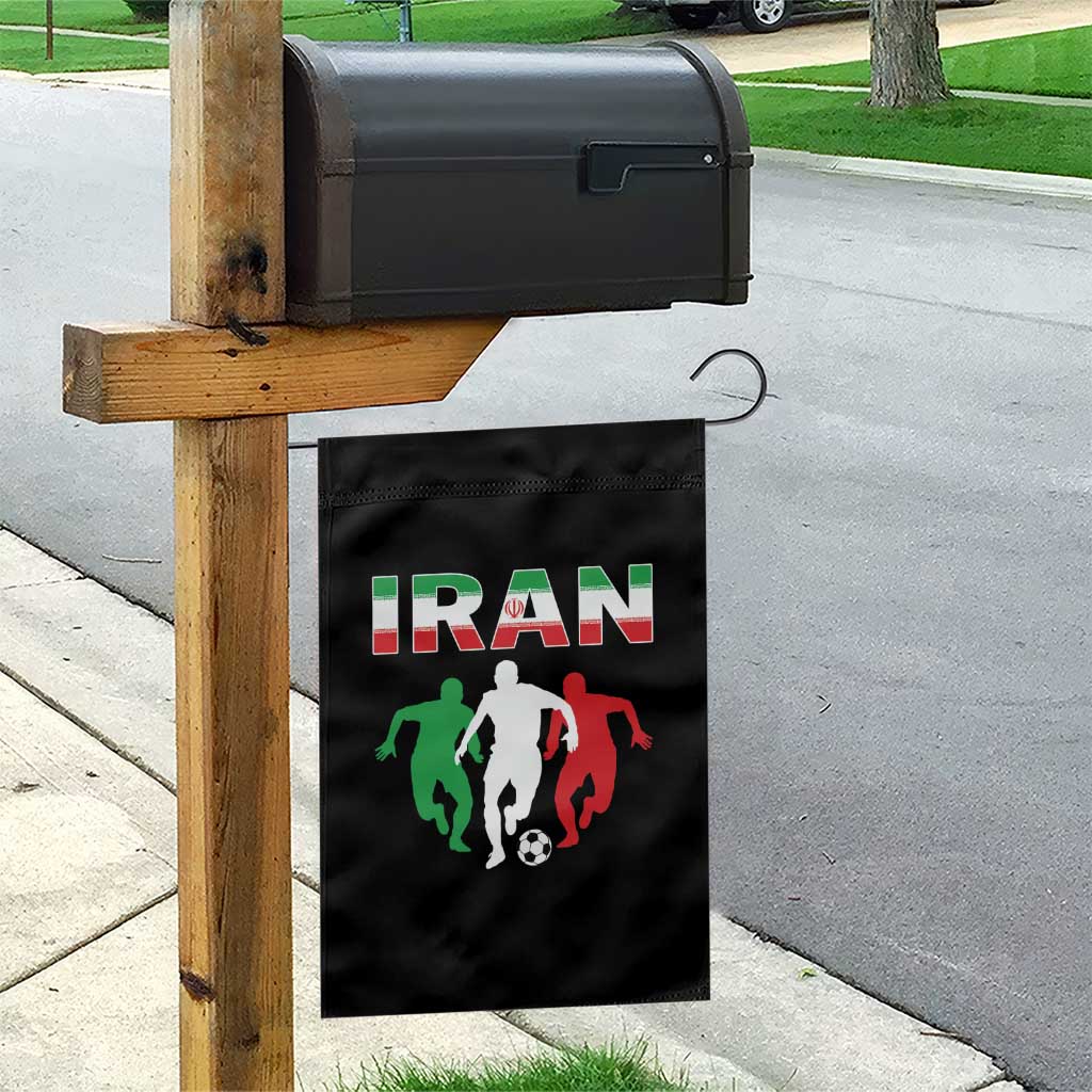 Supporting Iran Soccer Fan Garden Flag Proud Persian Heritage Gift TS12 Print Your Wear