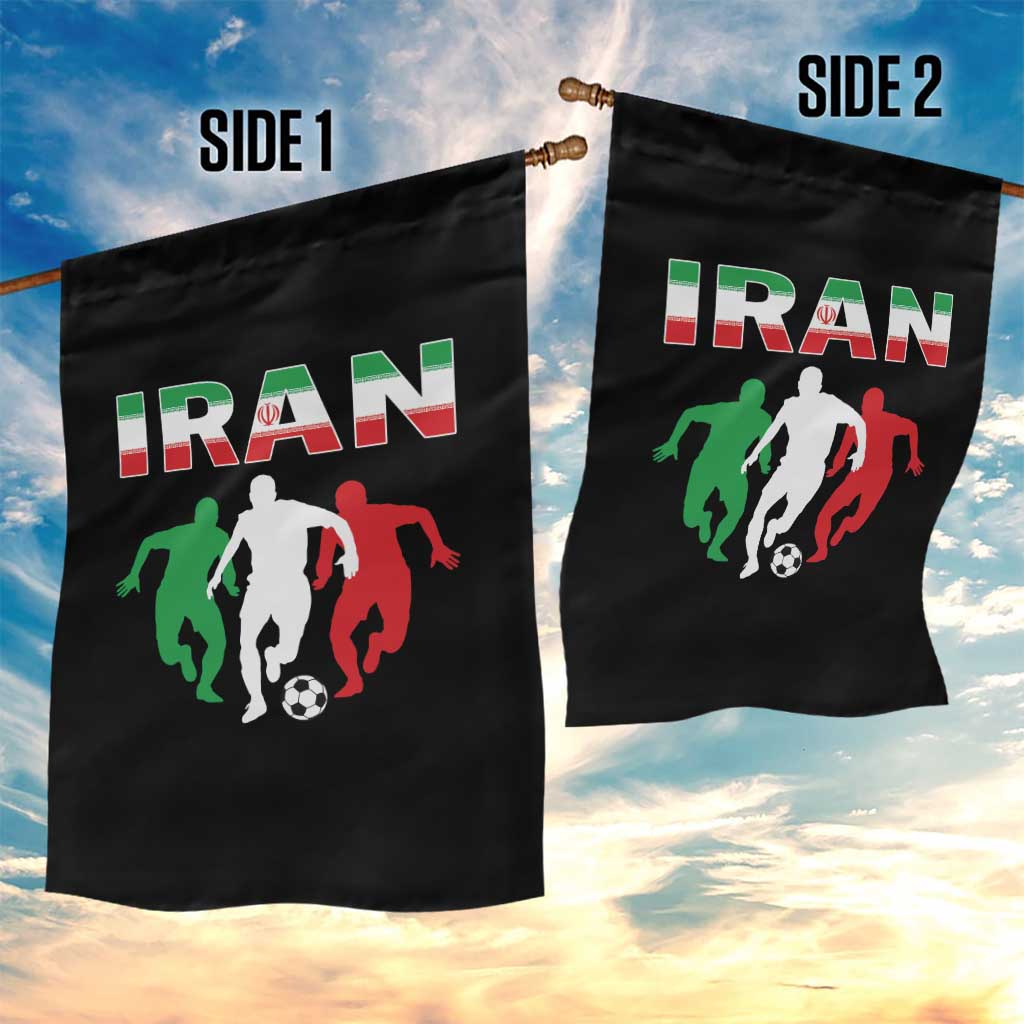 Supporting Iran Soccer Fan Garden Flag Proud Persian Heritage Gift TS12 Print Your Wear