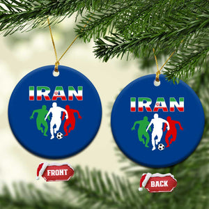 Supporting Iran Soccer Fan Ceramic Ornament Proud Persian Heritage Gift TS12 1pc Blue Print Your Wear