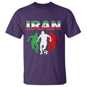 Supporting Iran Soccer Fan T Shirt Proud Persian Heritage Gift TS12 Purple Print Your Wear