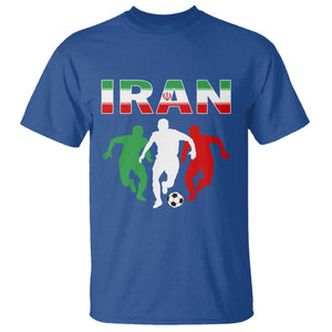 Supporting Iran Soccer Fan T Shirt Proud Persian Heritage Gift TS12 Royal Blue Print Your Wear