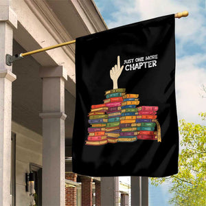 Just One More Chapter Garden Flag Funny Book Lover TS12 Print Your Wear
