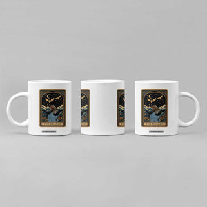 Funny The Reader Tarot Card Coffee Mug Girl Reading Fantasy Book TS12 Print Your Wear