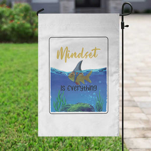 Mindset Is Everything Garden Flag Positive Thinking Motivation TS12 Print Your Wear