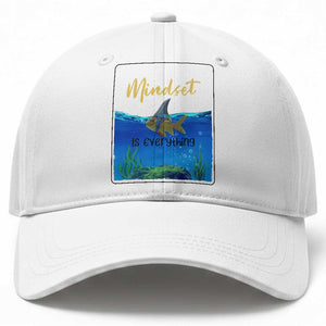 Mindset Is Everything Baseball Cap Positive Thinking Motivation TS12 Print Your Wear