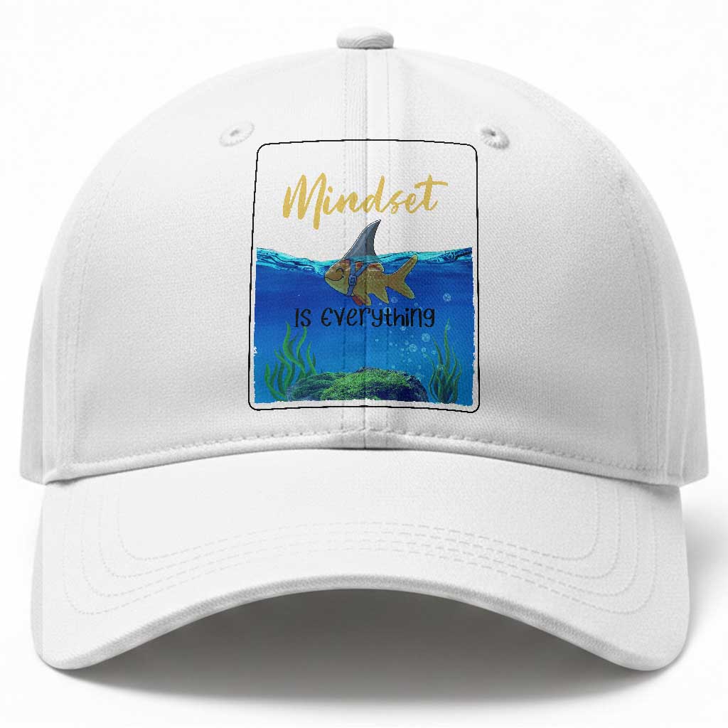 Mindset Is Everything Baseball Cap Positive Thinking Motivation TS12 Print Your Wear