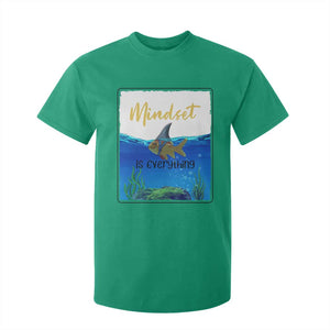 Mindset Is Everything T Shirt For Kid Positive Thinking Motivation TS12 Irish Green Print Your Wear