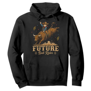 Cute Cowboy Rodeo Western Gift Hoodie Future Bull Rider