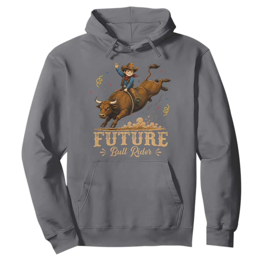 Cute Cowboy Rodeo Western Gift Hoodie Future Bull Rider