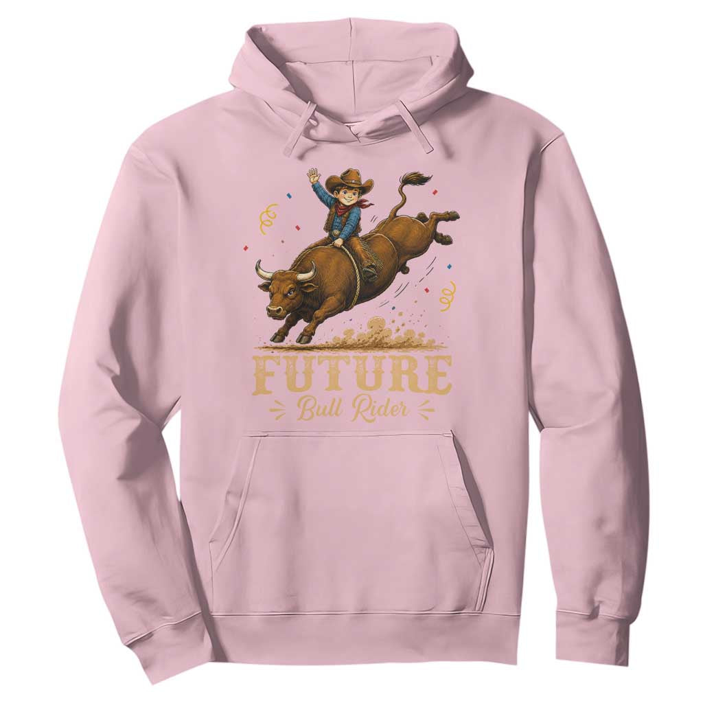 Cute Cowboy Rodeo Western Gift Hoodie Future Bull Rider