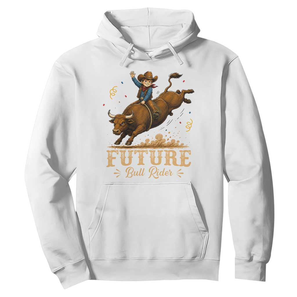 Cute Cowboy Rodeo Western Gift Hoodie Future Bull Rider