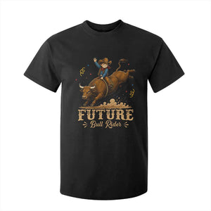 Cute Cowboy Rodeo Western Gift T Shirt For Kid Future Bull Rider