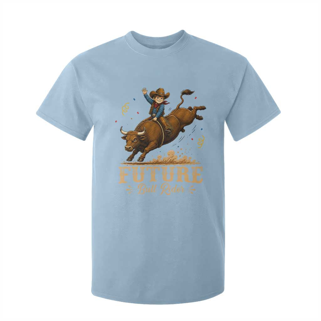 Cute Cowboy Rodeo Western Gift T Shirt For Kid Future Bull Rider