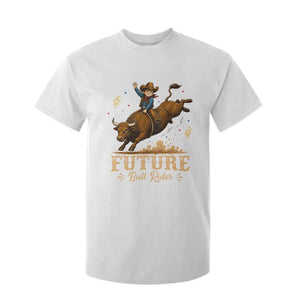 Cute Cowboy Rodeo Western Gift T Shirt For Kid Future Bull Rider
