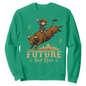 Cute Cowboy Rodeo Western Gift Sweatshirt Future Bull Rider