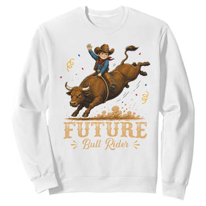 Cute Cowboy Rodeo Western Gift Sweatshirt Future Bull Rider