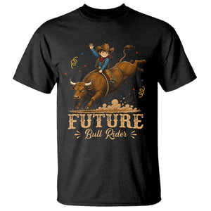Cute Cowboy Rodeo Western Gift T Shirt Future Bull Rider