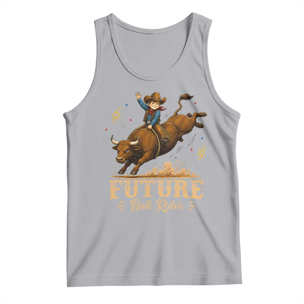 Cute Cowboy Rodeo Western Gift Tank Top Future Bull Rider