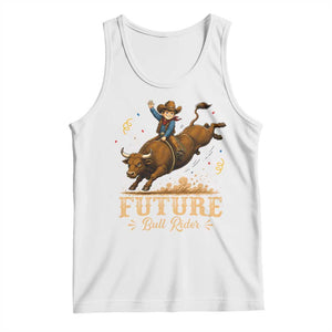Cute Cowboy Rodeo Western Gift Tank Top Future Bull Rider