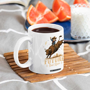 Cute Cowboy Rodeo Western Gift Coffee Mug Future Bull Rider