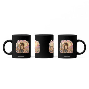 Cowgirl Western Graphic Coffee Mug Wild West Boho Desert Rodeo Gift