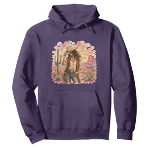 Cowgirl Western Graphic Hoodie Wild West Boho Desert Rodeo Gift