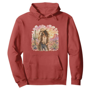 Cowgirl Western Graphic Hoodie Wild West Boho Desert Rodeo Gift