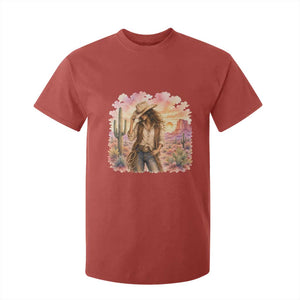 Cowgirl Western Graphic T Shirt For Kid Wild West Boho Desert Rodeo Gift