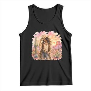 Cowgirl Western Graphic Tank Top Wild West Boho Desert Rodeo Gift