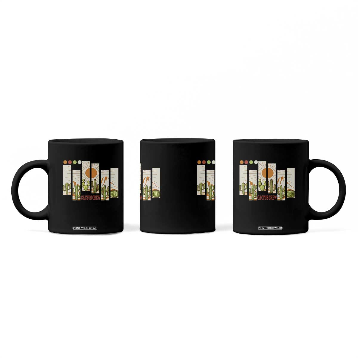 Succulent Plant Lover Gift Coffee Mug Cactus Crew TS12 Print Your Wear
