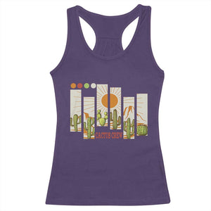 Succulent Plant Lover Gift Racerback Tank Top Cactus Crew TS12 Purple Print Your Wear