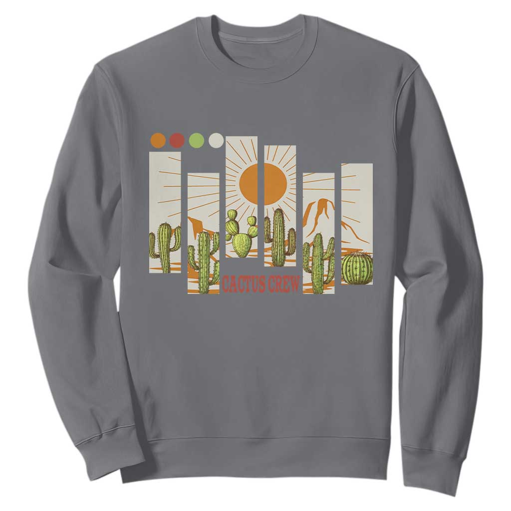 Succulent Plant Lover Gift Sweatshirt Cactus Crew TS12 Charcoal Print Your Wear