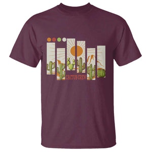Succulent Plant Lover Gift T Shirt Cactus Crew TS12 Maroon Print Your Wear