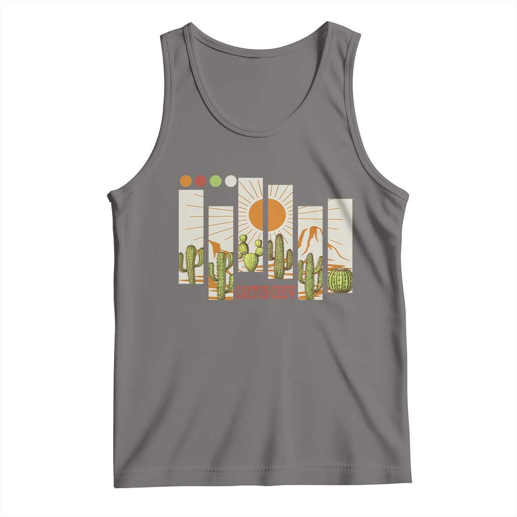 Succulent Plant Lover Gift Tank Top Cactus Crew TS12 Deep Heather Print Your Wear