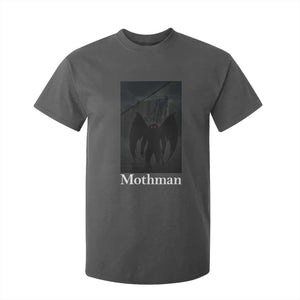 Mothman T Shirt For Kid Folklore Cryptid Gift Silver Bridge West Virginia TS12 Dark Heather Print Your Wear