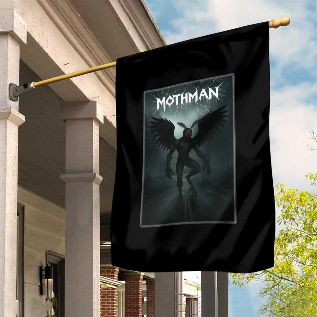 Mothman Garden Flag Folklore Gothic Horror Cryptid Gift TS12 Print Your Wear
