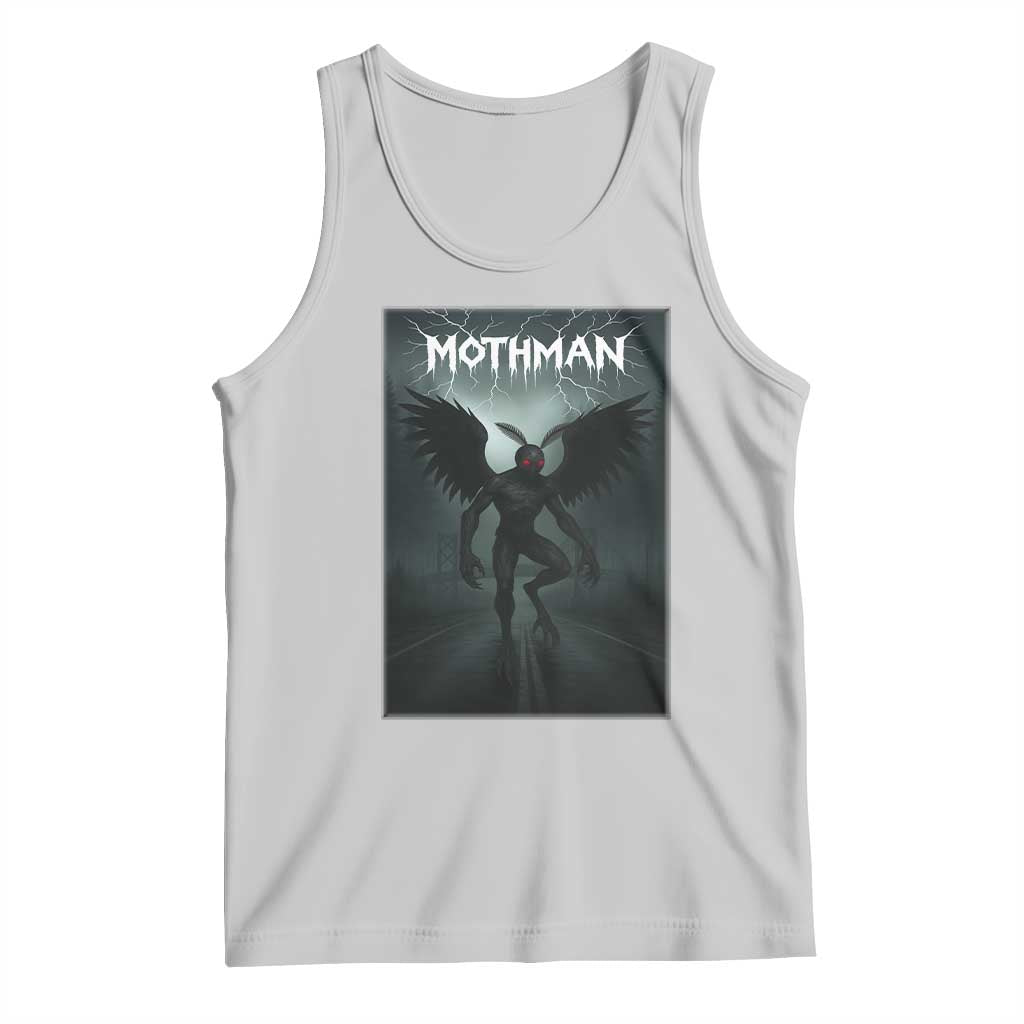 Mothman Tank Top Folklore Gothic Horror Cryptid Gift TS12 Ash Print Your Wear
