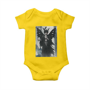 Mothman Sandman Baby Onesie Gothic Horror Fan Gift TS12 Daisy Print Your Wear