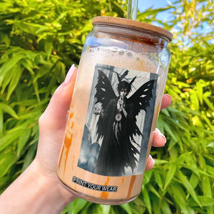Mothman Sandman Glass Can Gothic Horror Fan Gift TS12 Black Print Your Wear
