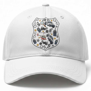 Cute Police Gear Law Enforcement Baseball Cap Cop Appreciation Gift Fun Officer Support