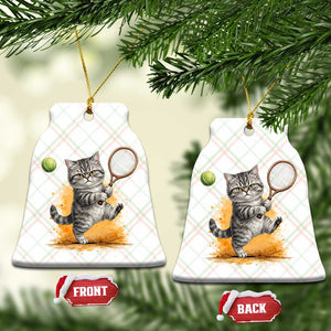 Funny Grumpy Cat Tennis Player Ceramic Ornament Gift For Tennis Fans TS12 Print Your Wear