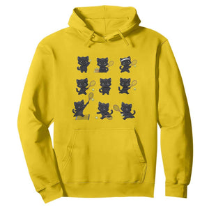 Funny Tennis Game Day Cat Hoodie Tennis Player Gift TS12 Daisy Print Your Wear