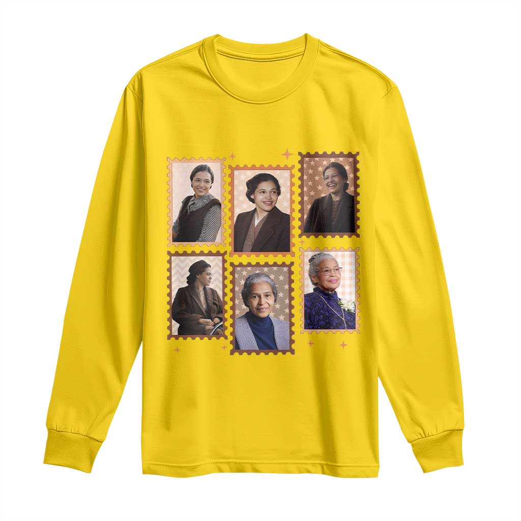 Rosa Parks Long Sleeve Shirt African American Civil Rights Legacy TS12 Daisy Print Your Wear