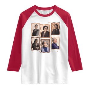Rosa Parks Raglan Shirt African American Civil Rights Legacy TS12 White Red Print Your Wear