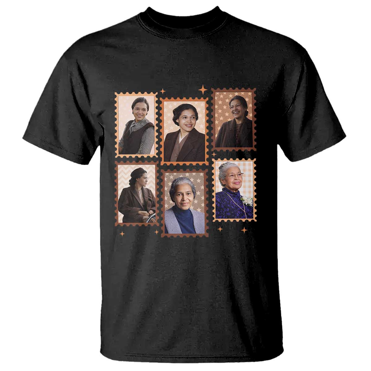 Rosa Parks T Shirt African American Civil Rights Legacy TS12 Black Print Your Wear