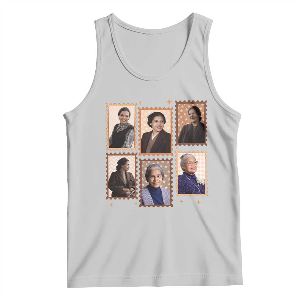 Rosa Parks Tank Top African American Civil Rights Legacy TS12 Ash Print Your Wear