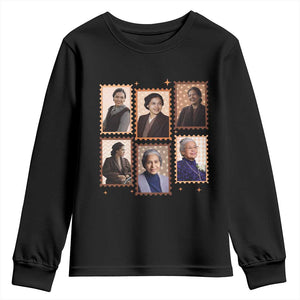 Rosa Parks Youth Sweatshirt African American Civil Rights Legacy TS12 Black Print Your Wear