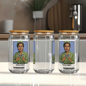 Nope Rosa Parks Glass Can Female Empowerment History Gift TS12 Print Your Wear